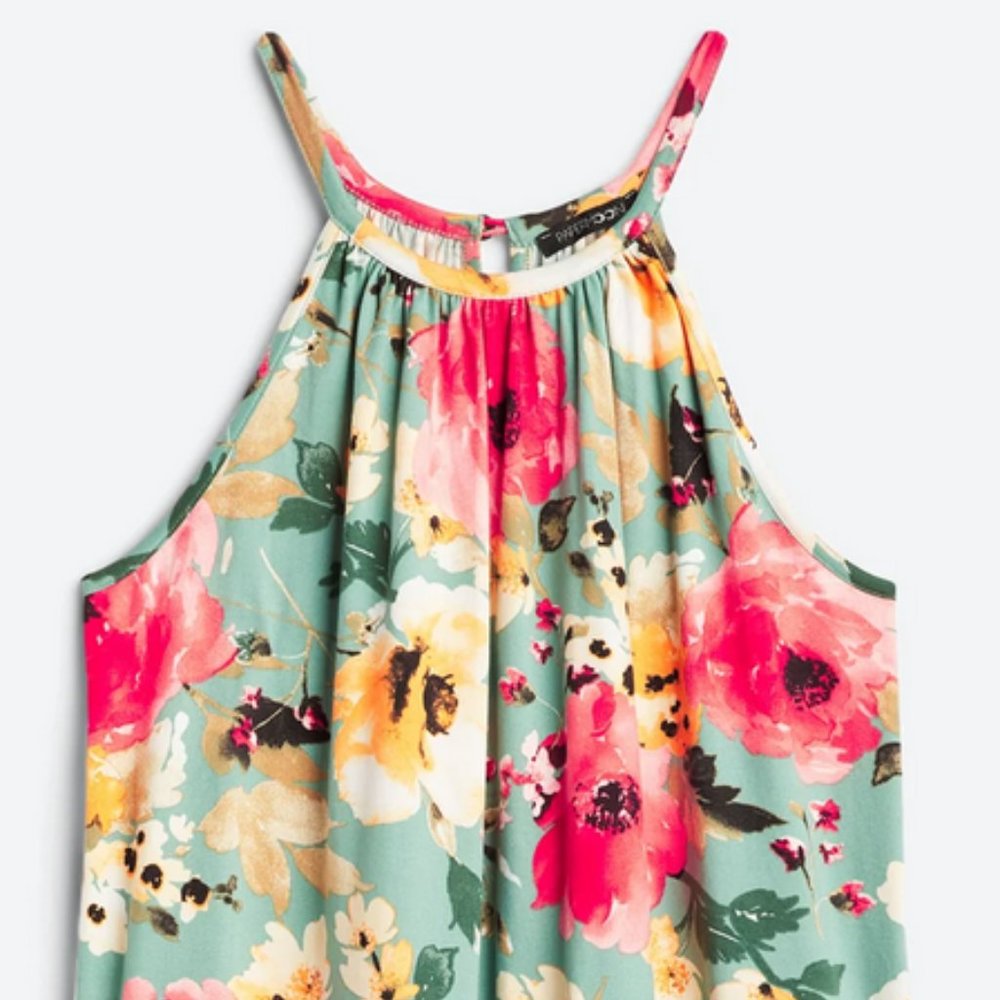 Papermoon Samala Halter Knit Top (L)